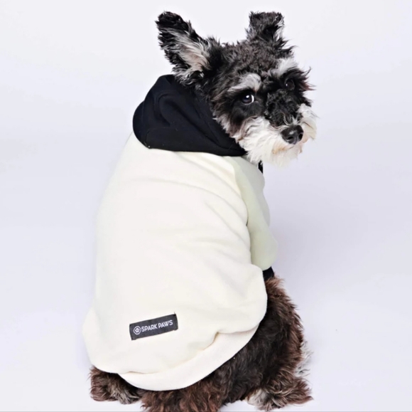 NWT black, olive and cream hoodie for cat or dog - Picture 5 of 6